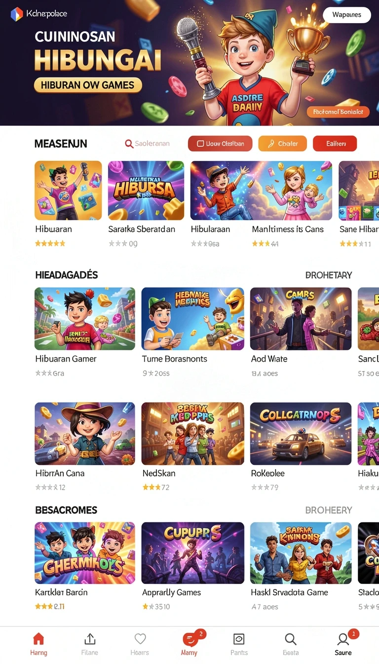 Tampilan utama aplikasi Aplikasi mpoid Resmi dan Terpercaya di Android yang intuitif dan efisien.