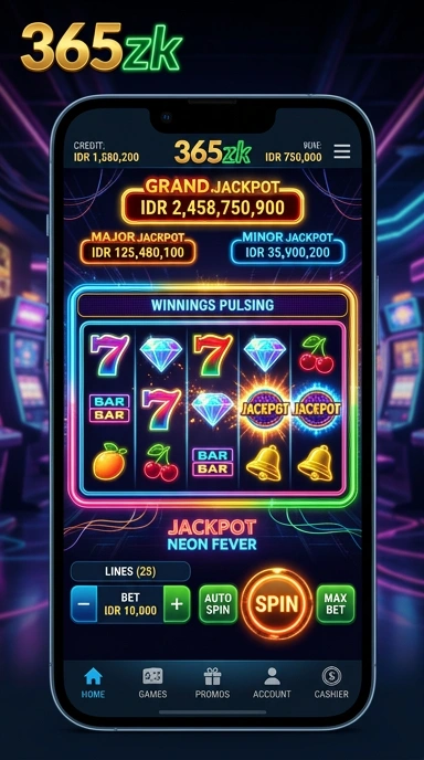 Tampilan utama aplikasi Aplikasi interwin Resmi dan Terpercaya di Android yang intuitif dan efisien.